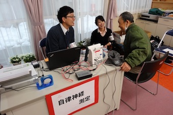 自律神経機能測定